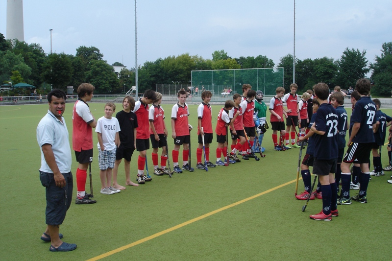 04.07.09 Die A-Knaben haben ein Spiel gegen SV Böblingen