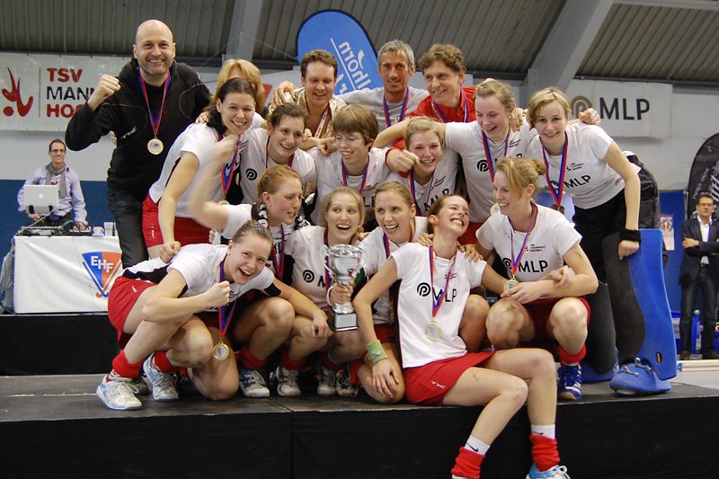 Damen als Europapokalsieger am 27.02.2011