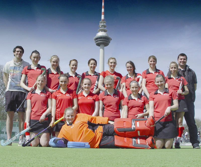 2. Damen zum Rückrundenstart im April 2013