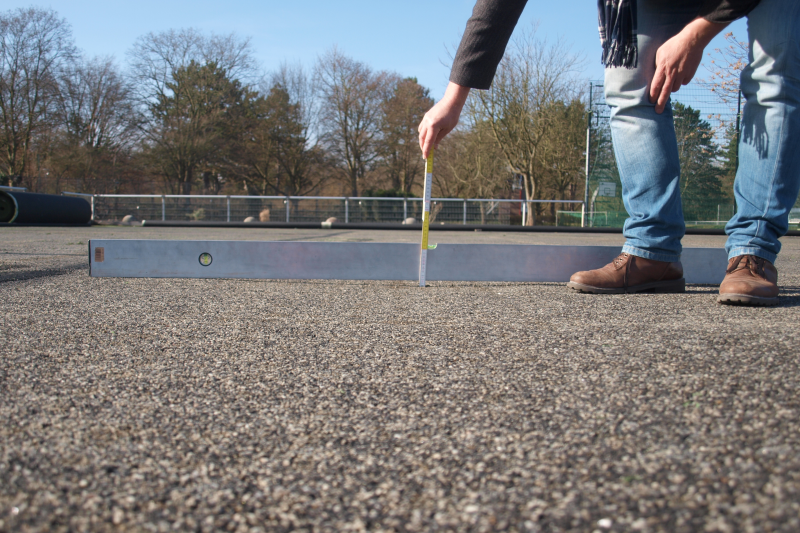 11.03.2015 Tiefe Fahrspuren von der Verlegeaktion 2011