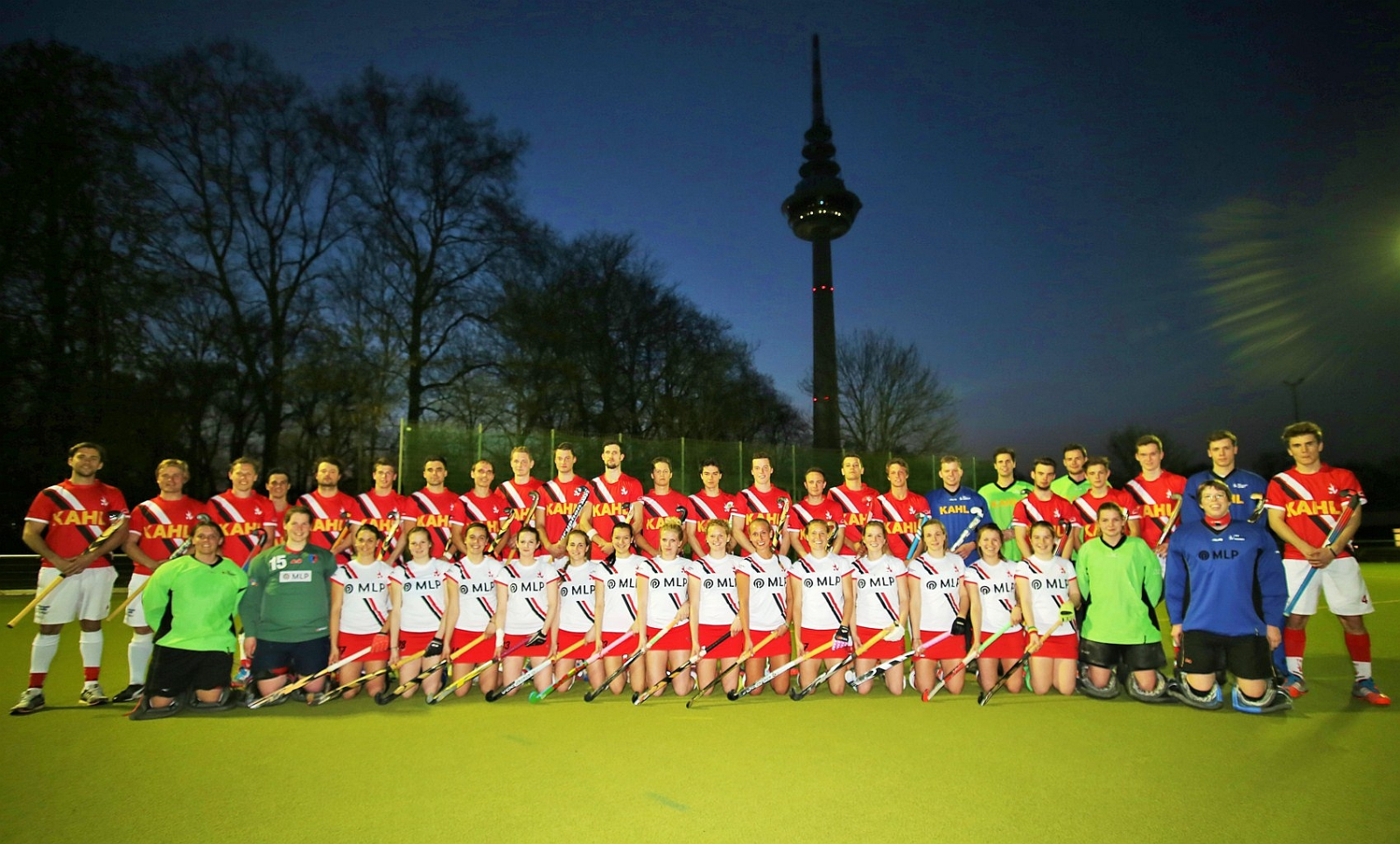 TSVMH Bundesligateams mit neuem TK-Outfit April 2015