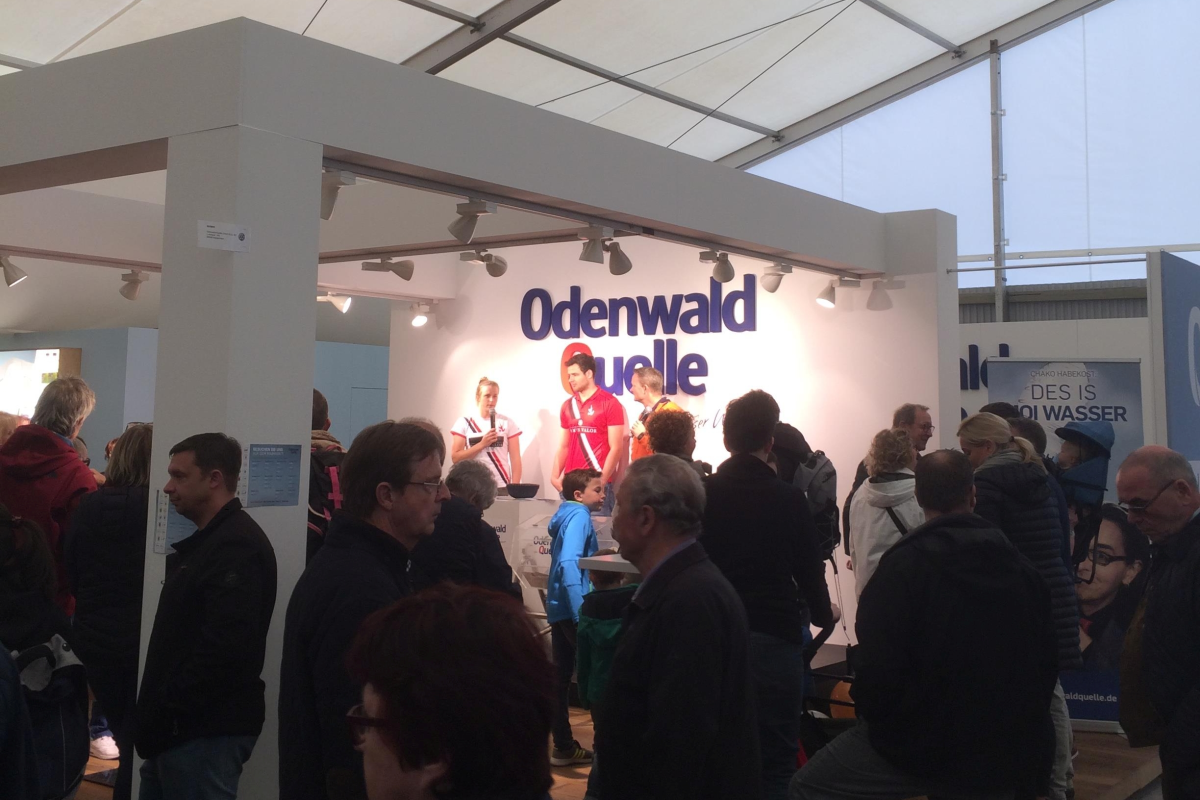 Der Odenwald Quelle Stand am Maimarkt 2017