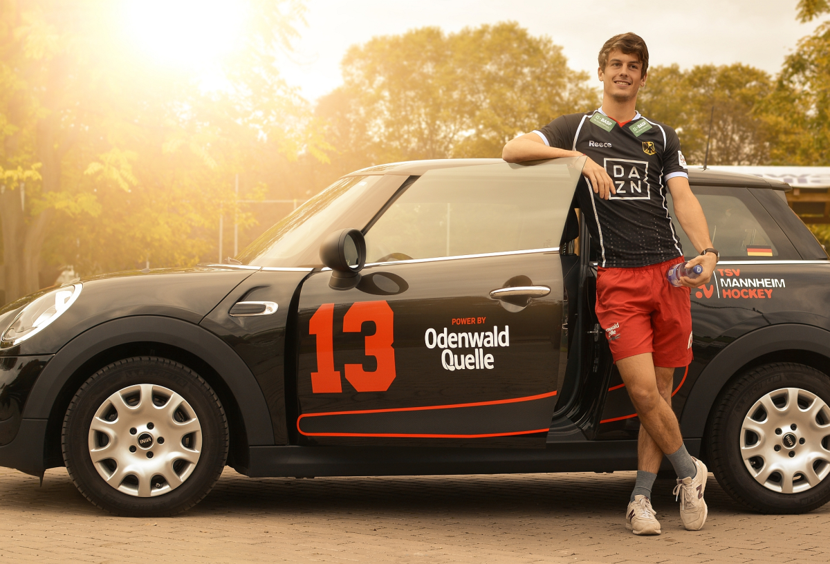 Odenwaldquelle TSVMH Autosponsoring - 13 Nils Grünenwald