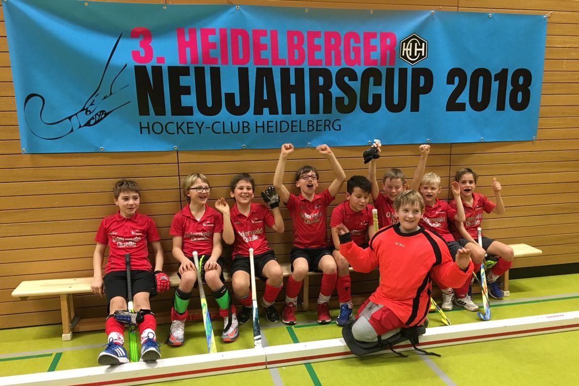 C-Knaben beim Neujahrscup des HCH am 07.01.2018