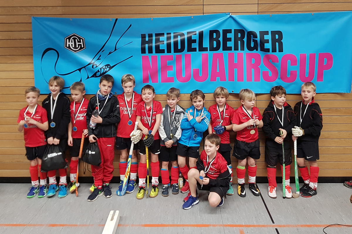 D-Knaben beim Neujahrscup des HCH am 07.01.2018