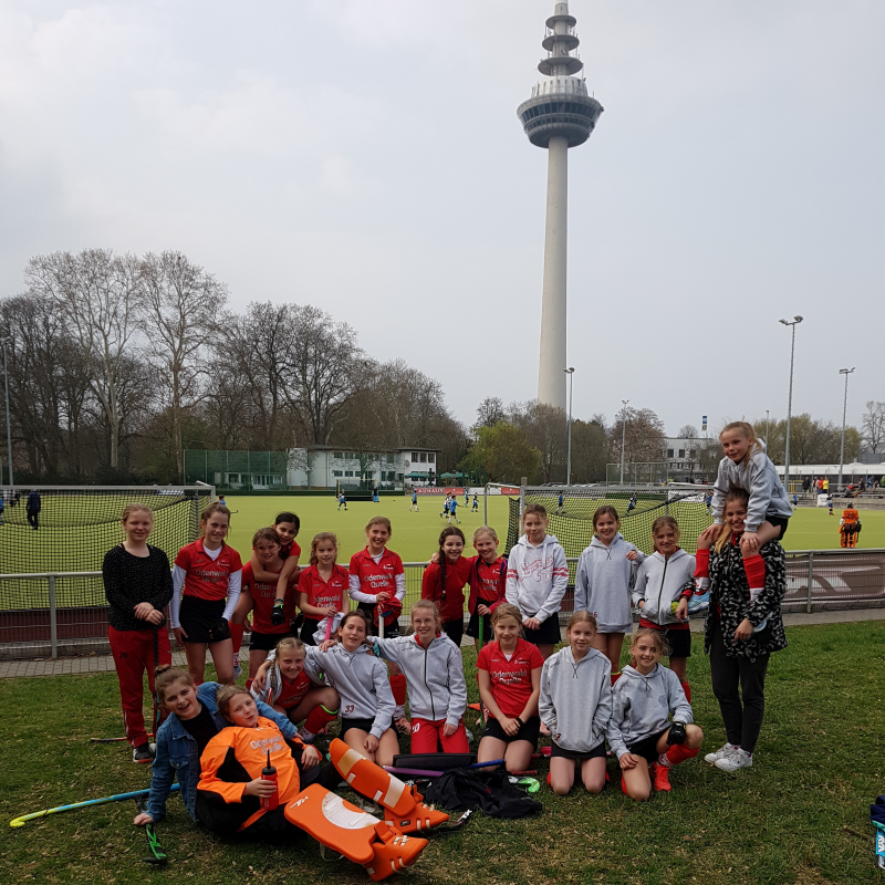 B-Mädchen beim Tiffy-Junior-Cup am 24.03. 2019