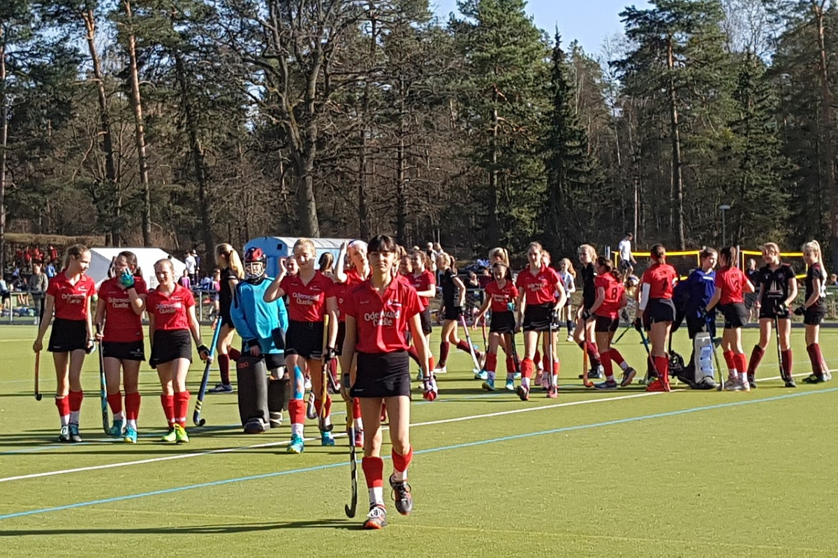 A-Mädchen beim Überflieger-Cup in Nürnberg 2019