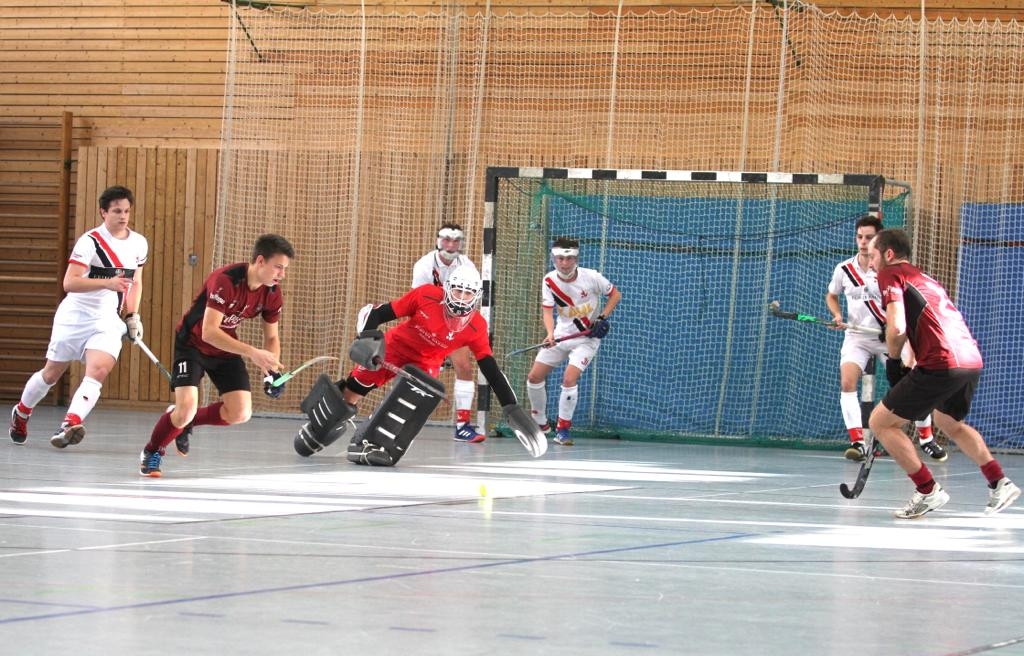 Zweite Herren beim 4:5 Auswärtssieg beim HC Ludwigsburg am 08.12.2019