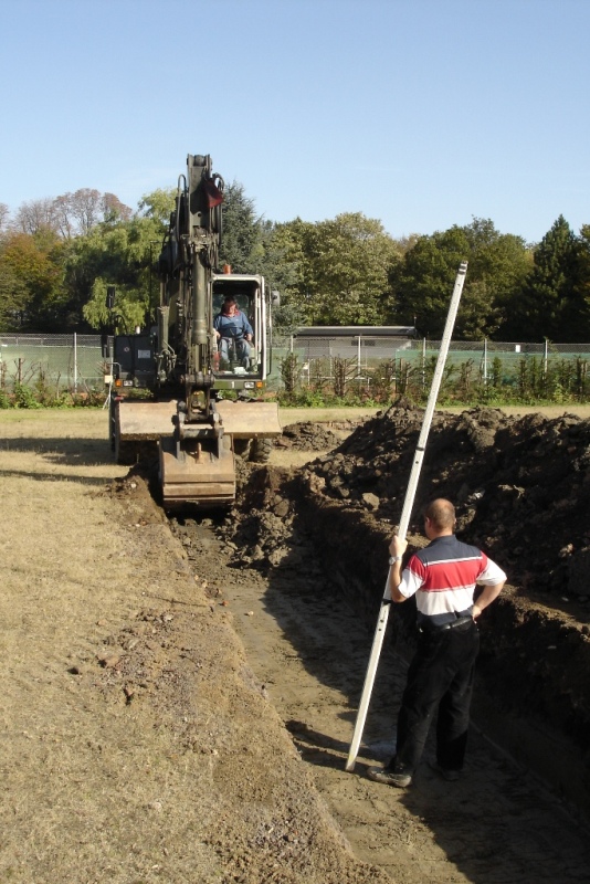 26.10.06 Aushub schon fast fertig