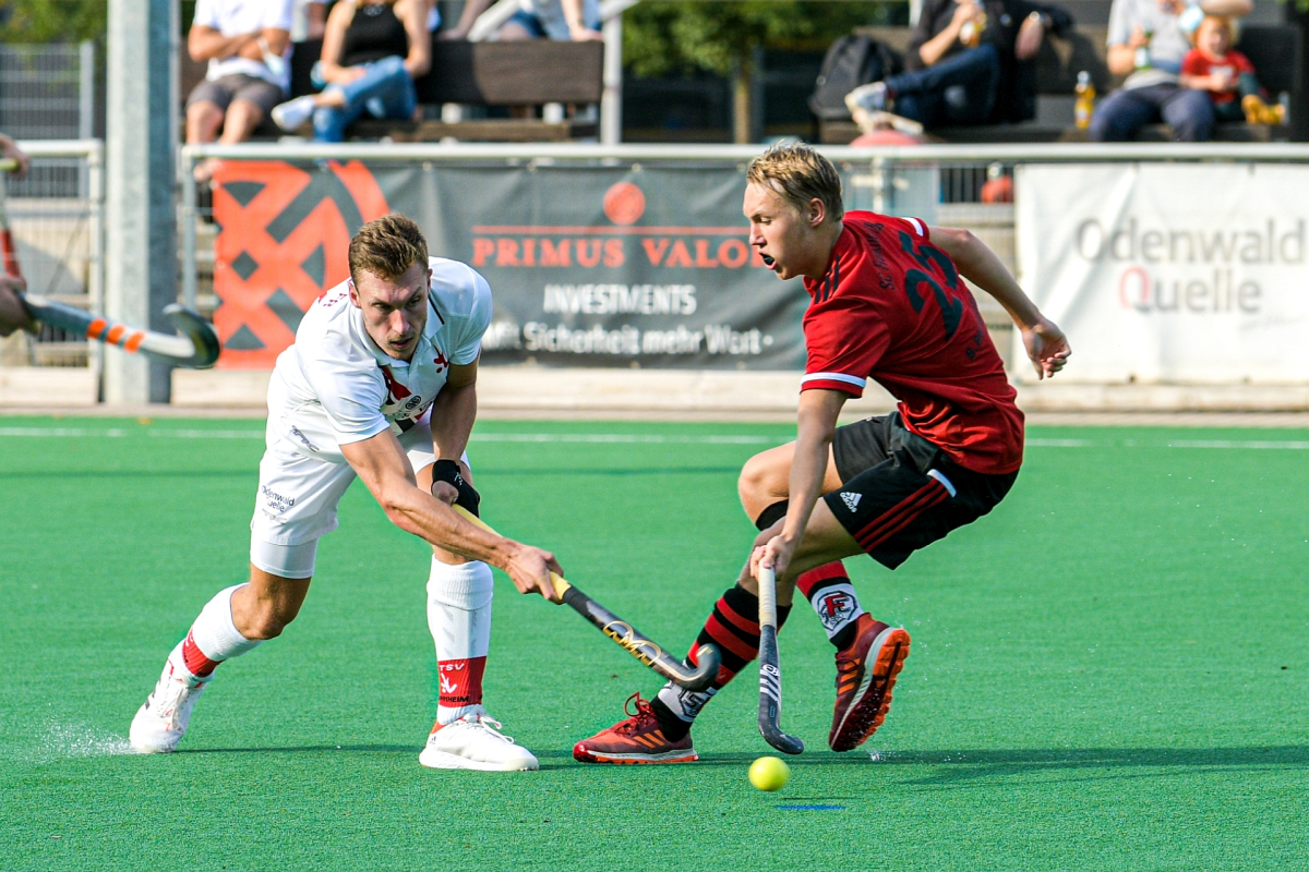 Max Netzer im Duell gegen SC80 beim Ligacup im September 2021 (C) F. Matalla