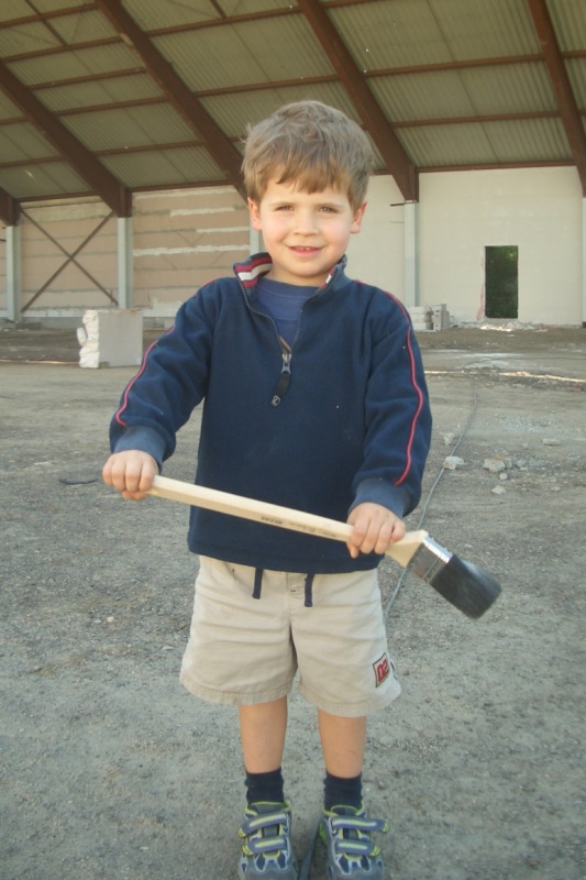 21.04.07 Auch kleine Helfer gab es