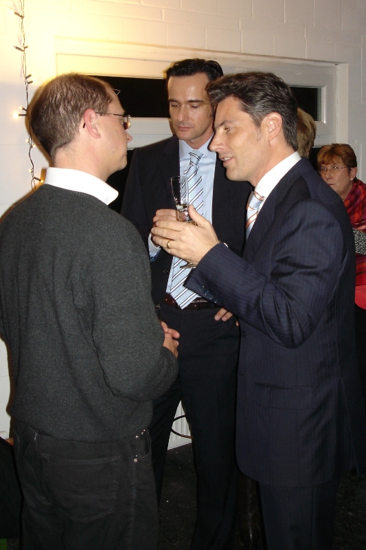 01.12.07 Achim Weiher im Gespräch mit Dr. Frank Jenner und Dr. Andreas Müller, Vorstände von Hauptsponsor J&M Management Consulting