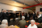 01.12.07 Oberbürgermeister Dr. Peter Kurz bei seiner Ansprache in der Cafeteria der J&M-Arena (Anklicken für vergrösserte Ansicht)