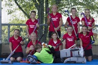 Verbandsligateam der B-Mädchen am 21.09.13 beim TSV Ludwigsburg<br /> (v.l. Celine Wolf, Luisa Walter, Alicia Schultze, Hanna Stern, Winthi May, Eva Maischl, Amelie Pittack, Julia König, Sarah Smolka, Johanna Bachem) (Anklicken für vergrösserte Ansicht)