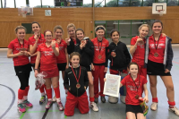 B-Mädchen als Dritter der Verbandsliga-Meisterschaft 2017